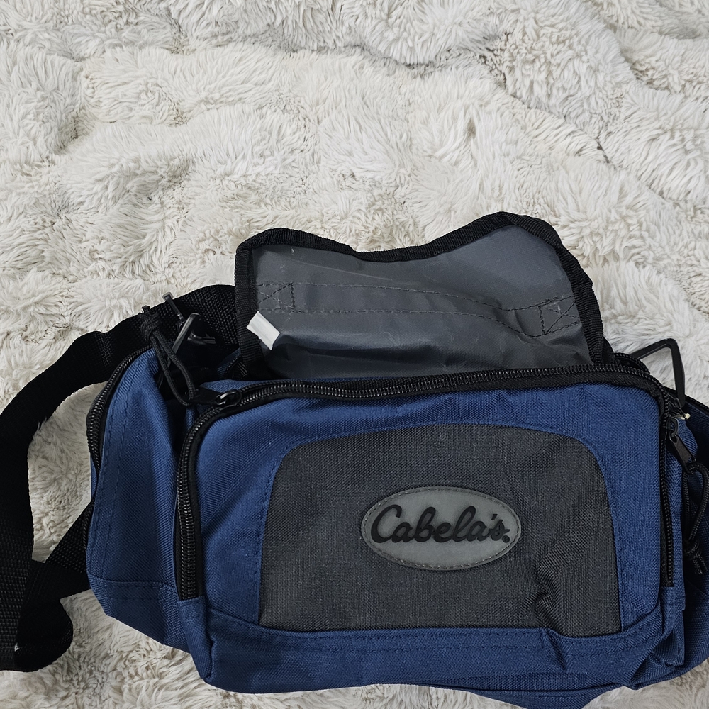 Cabela's Navy and Charcoal Belt Bag